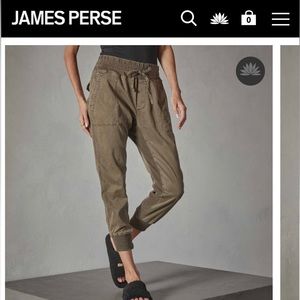 James Peres Mixed Media Pant